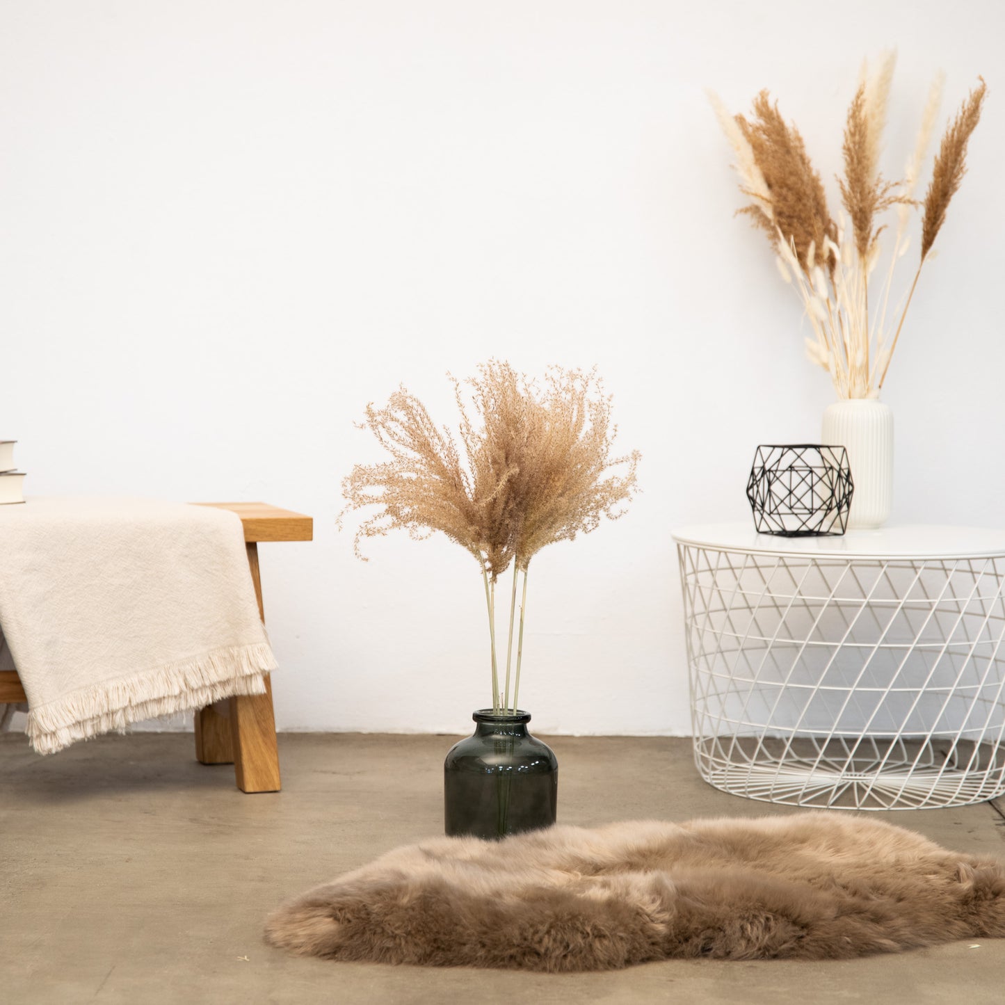 Fluffy Reed Grass, getrocknet