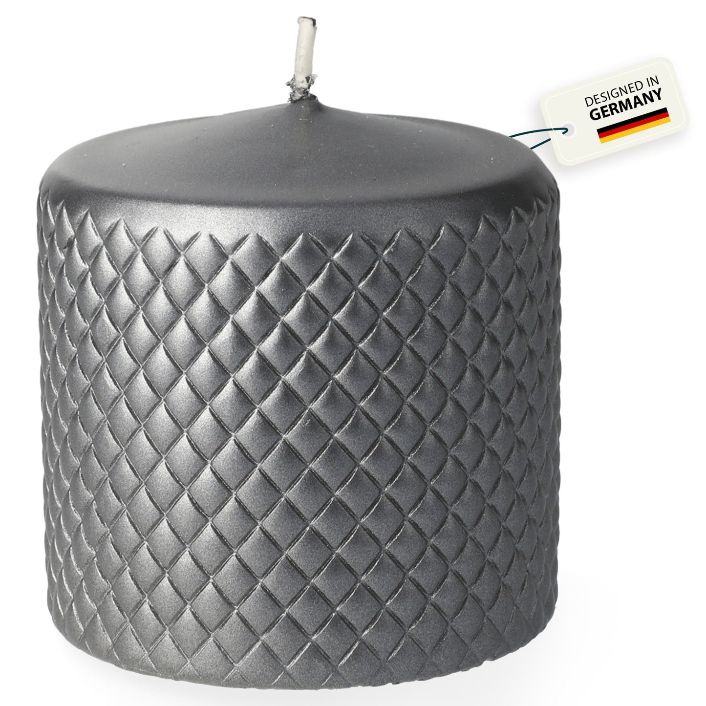 Kerze Barcelona, 9 x 9 cm