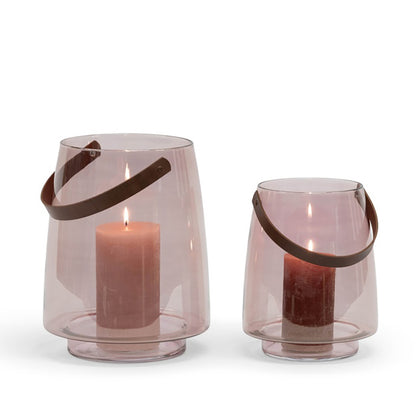 Windlicht Linnea, rosé