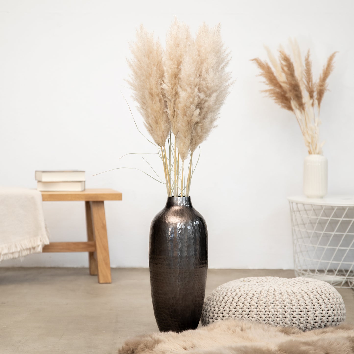 XXL Pampasgras Bund 5 Stiele - extra fluffig | ca. 120cm lang