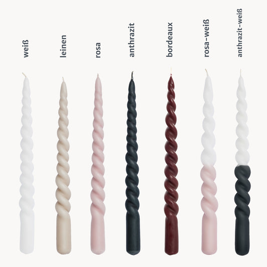 Stabkerze Lene, 2er Set