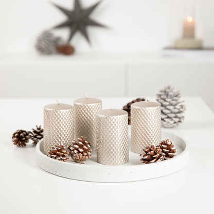 Kerze Barcelona, 7 x 11 cm