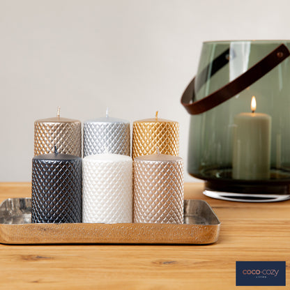 Kerze Barcelona, 7 x 11 cm