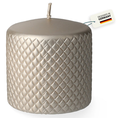 Kerze Barcelona, 9 x 9 cm