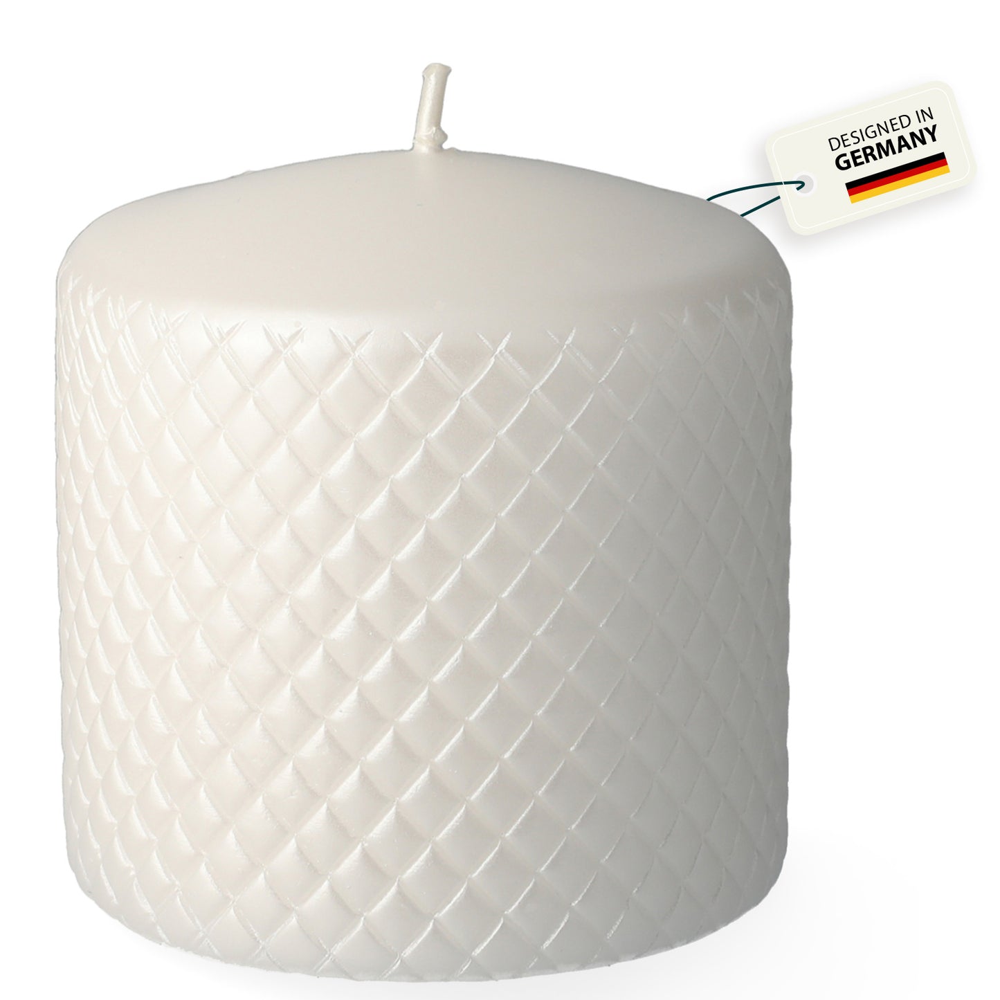 Kerze Barcelona, 9 x 9 cm