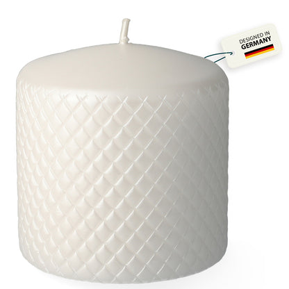 Kerze Barcelona, 9 x 9 cm